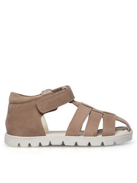 Lasocki Kids Sandały CEO-CI12-KEKKO-01(II)CH Brązowy. Brązowe sandały chłopięce Lasocki Kids, z nubiku, bez zapięcia. Za 129.99 zł.