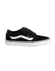 Trampki Vans Sr. Białe trampki męskie Vans, bez wzorów, z gumy, eleganckie, bez zapięcia. Za 376.30 zł.