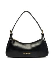 LOVE MOSCHINO Torebka JC4390PP0OKO0000 Czarny. Czarne torebki do ręki damskie Love Moschino, bez wzorów, ze skóry, bez dodatków. Za 544.99 zł.