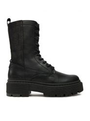 G-Star Raw Trzewiki Kafey Pfm Boot High W D26647 Czarny. Czarne botki damskie G-Star Raw, ze skóry, retro, bez obcasa, na płaskiej podeszwie, bez zapięcia. Za 589.99 zł.