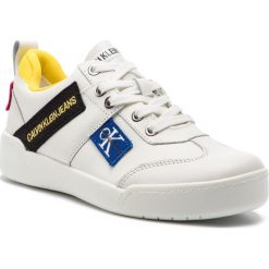 Sneakersy CALVIN KLEIN JEANS - Nilla R8067 Bright White. Półbuty damskie marki Calvin Klein Jeans. Za 879.00 zł.