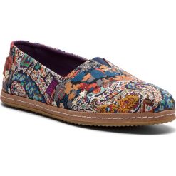 Półbuty TOMS - Classic 10012494 Liberty Paisley. Szare półbuty damskie Toms, paisley, z materiału. Za 319.00 zł.