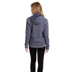 Damska bluza polarowa Trespass Rootless niebieska M. Niebieskie bluzy damskie Trespass, m, bez wzorów, z polaru, z kapturem. Za 340.99 zł.