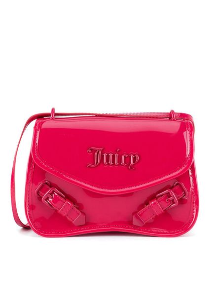 Juicy Couture Torebka BIJXT5644WVP Różowy. Czerwone listonoszki damskie Juicy Couture, bez wzorów, bez dodatków. Za 289.99 zł.