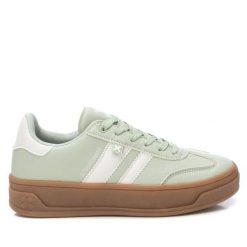 Buty sportowe Xti model 143645-AQUA dla kobiet. Zielone obuwie sportowe damskie Xti, bez wzorów, z materiału, trekkingowe. Za 201.20 zł.