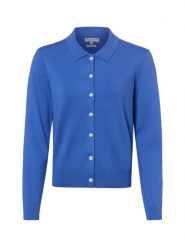 Marie Lund Kardigan Kobiety Bawełna (100%) niebieski, XL. Niebieskie kardigany damskie Marie Lund, xl, bez wzorów, z bawełny. Za 159.95 zł.