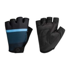 Letnie rękawiczki rowerowe Rogelli Hero II. Czarne rękawiczki męskie Rogelli, na lato, bez wzorów, sportowe. Za 79.00 zł.