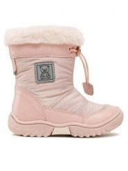 Lasocki Kids Śniegowce CI12-FLICK-20(II)DZ Różowy. Czerwone buty zimowe dziewczęce Lasocki Kids, bez wzorów, z materiału, bez zapięcia. Za 199.99 zł.