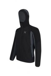 Kurtka trekkingowa męska Montura Premium Wind Hoody l. Czarne kurtki męskie MONTURA, l, bez wzorów, z poliesteru, bez kaptura. Za 999.99 zł.