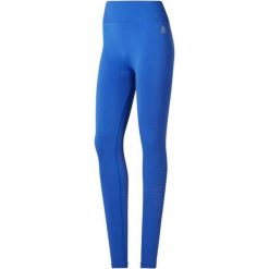 Legginsy damskie Reebok Wor Myt Seamless Tight. Niebieskie legginsy damskie Reebok, bez wzorów. Za 156.99 zł.