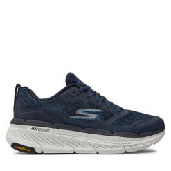 Buty do biegania Skechers. Niebieskie buty sportowe męskie Skechers, bez zapięcia, do biegania. Za 359.99 zł.