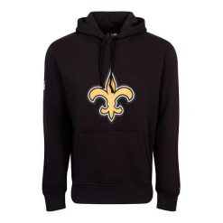 Bluza z kapturem New Orleans Saints NFL. Czarne bluzy męskie New Era, m, bez wzorów, z kapturem. Za 289.00 zł.