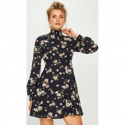 Answear - Sukienka. Szare sukienki damskie ANSWEAR, z poliesteru, casualowe. Za 119.90 zł.