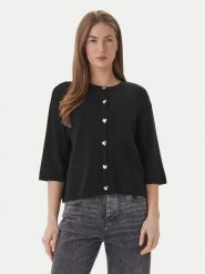 ONLY Kardigan Maisie 15364920 Czarny Regular Fit. Czarne kardigany damskie Only, m, bez wzorów, z wiskozy. Za 169.99 zł.