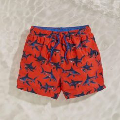 Spodenki kąpielowe dziecięce Skander. Brązowe szorty dla chłopców Regatta, bez wzorów, z materiału, wakacyjne. Za 81.70 zł.