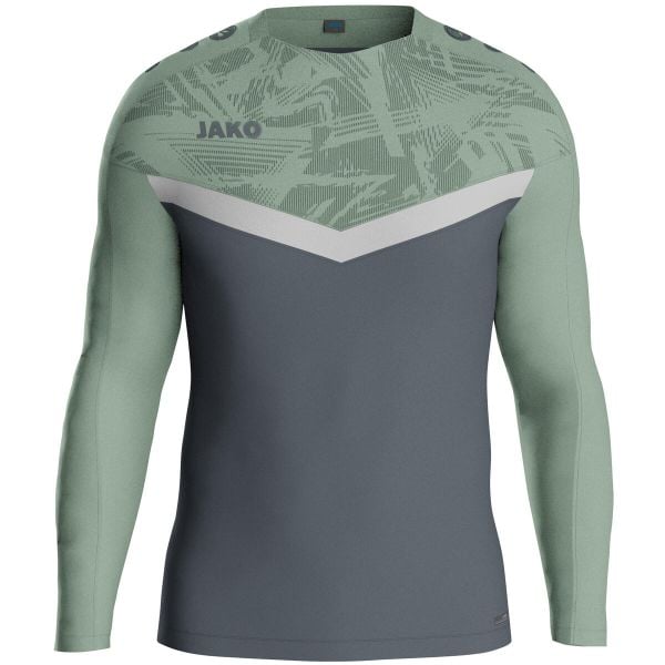 Bluza Jako Iconic. Szare bluzy męskie Jako, m, bez wzorów, z elastanu, bez kaptura. Za 266.00 zł.
