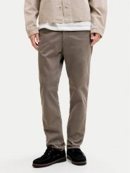 Jack & Jones Spodnie materiałowe Clark Finn 12293328 Brązowy Regular Fit. Brązowe spodnie materiałowe męskie Jack & Jones, m, bez wzorów, z bawełny. Za 209.99 zł.