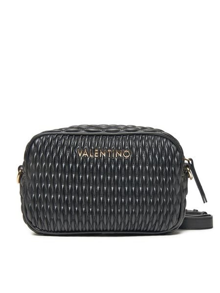 Valentino Torebka VBS8DA15 Czarny. Czarne listonoszki damskie Valentino, bez wzorów, ze skóry, bez dodatków. Za 359.99 zł.