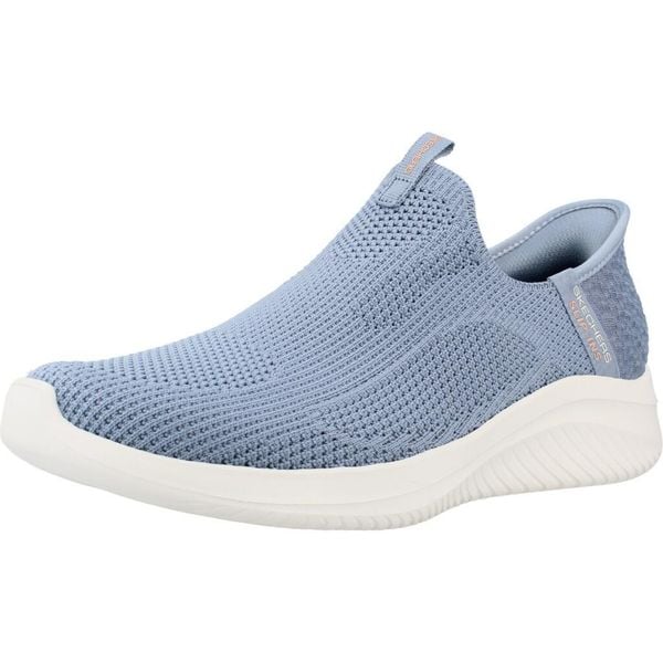 Buty SKECHERS 150450S Niebieski. Niebieskie trekkingi damskie Skechers, trekkingowe. Za 240.99 zł.