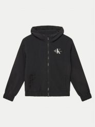 Calvin Klein Jeans Kurtka przejściowa Essential IB0IB02500 Czarny Regular Fit. Czarne kurtki i płaszcze dla chłopców Calvin Klein Jeans, bez wzorów, z jeansu, bez kaptura. Za 269.99 zł.