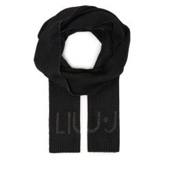 Szalik Liu Jo. Czarne szaliki i chusty damskie Liu Jo, bez wzorów. Za 359.99 zł.