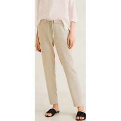 Mango - Jeansy Fluido. Zielone jeansy damskie Mango. W wyprzedaży za 69.90 zł.