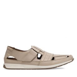 Sandały Rieker. Brązowe sandały męskie Rieker, bez zapięcia. Za 379.99 zł.