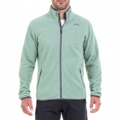 Bluza polarowa w kolorze zielonym. Zielone bluzy męskie Jeep, z polaru. W wyprzedaży za 119.95 zł.