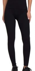 Legginsy sportowe treningowe damskie Cardio Bunny. Czarne legginsy sportowe damskie Cardio Bunny, l, bez wzorów, z elastanu, z podwyższonym stanem, długie, do biegania. Za 79.99 zł.
