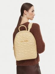 LOVE MOSCHINO Plecak JC4264PP0PKQ0129 Beżowy. Brązowe plecaki damskie Love Moschino, bez wzorów, ze skóry. Za 1,009.00 zł.
