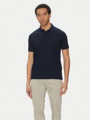 Paul&Shark Polo 25411232 Granatowy Regular Fit. Niebieskie koszulki polo męskie PAUL&SHARK, m, bez wzorów, z bawełny, bez ramiączek. Za 579.99 zł.