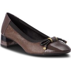 Półbuty GEOX - D Chloo M. C D849XC 09DHH C6004 Chestnut. Brązowe półbuty damskie Geox, ze skóry ekologicznej. W wyprzedaży za 339.00 zł.
