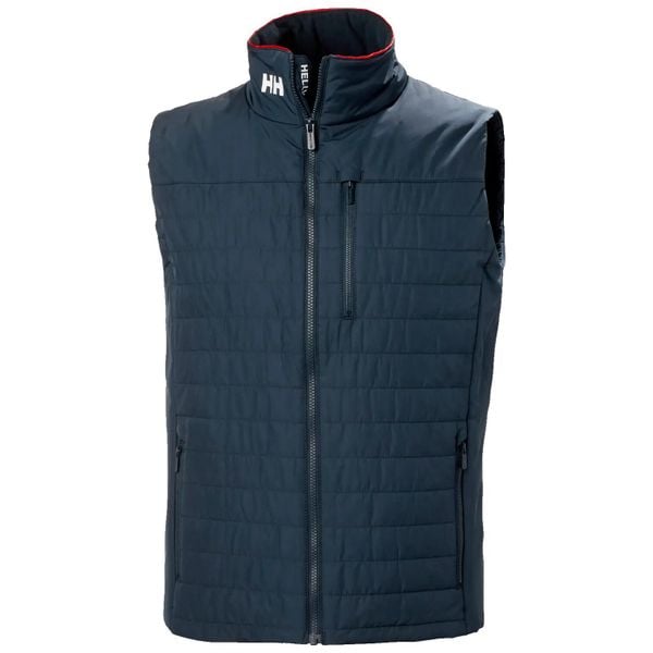 Kurtka bez rękawów Helly Hansen crew insulator 2.0. Niebieskie kurtki męskie Helly Hansen, xl, bez wzorów, z materiału, bez kaptura. Za 559.00 zł.