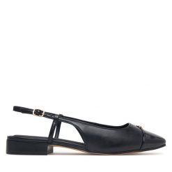 Baleriny Aldo. Czarne baleriny damskie Aldo, bez wzorów, bez obcasa. Za 369.99 zł.