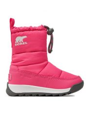Sorel Śniegowce Youth Whitney™ II Plus Puffy Wp 2088572657 Różowy. Czerwone buty zimowe dziewczęce Sorel, z materiału, bez zapięcia. Za 249.99 zł.