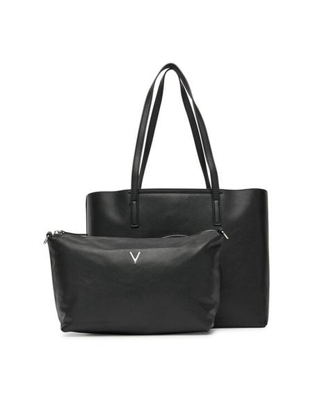 Valentino Torebka VBS8WK01 Czarny. Czarne torebki do ręki damskie Valentino, bez wzorów, ze skóry, bez dodatków. Za 319.99 zł.