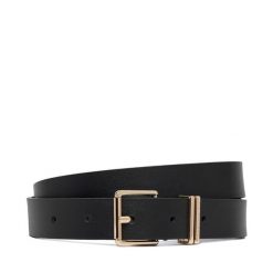 Pasek Tommy Hilfiger. Czarne paski damskie Tommy Hilfiger, bez wzorów. Za 229.99 zł.