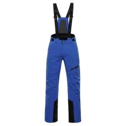 Spodnie narciarskie dla kobiet Alpine Pro Werada 2. Niebieskie spodnie snowboardowe damskie Alpine Pro, na zimę, bez wzorów, sportowe, narciarskie. W wyprzedaży za 459.00 zł.