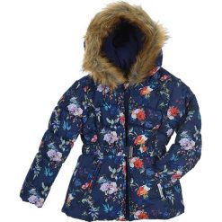 Kurtka zimowa w kolorze niebieskim ze wzorem. Niebieskie buty zimowe dziewczęce Daniel Hechter, Naf Naf Kids, na zimę, bez wzorów, bez kaptura. W wyprzedaży za 132.95 zł.
