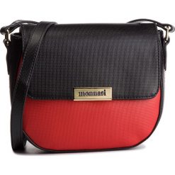Torebka MONNARI - BAG2820-005 Red Witch Black. Czarne listonoszki damskie Monnari, ze skóry ekologicznej. W wyprzedaży za 169.00 zł.