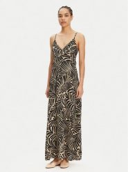 ONLY Sukienka letnia Nova 15317840 Czarny Regular Fit. Czarne sukienki damskie Only, na lato, m, bez wzorów, z wiskozy, bez kołnierzyka, bez ramiączek. Za 119.99 zł.