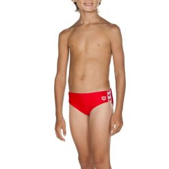 Kąpielówki chłopięce slipy kąpielowe sportowe na basen Arena Team Fit. Białe kąpielówki dla chłopców Arena, bez wzorów. Za 49.99 zł.