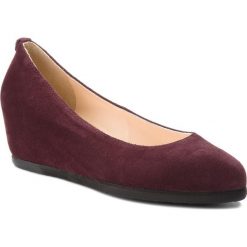Półbuty HÖGL - 6-104202 Darkplum 8100. Fioletowe półbuty damskie HÖGL, ze skóry. Za 519.00 zł.
