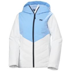 Damska kurtka narciarska Helly Hansen Alpine Insulated. Niebieskie kurtki snowboardowe damskie Helly Hansen, xs, bez wzorów, z materiału, długie, bez kaptura, narciarskie. Za 966.50 zł.