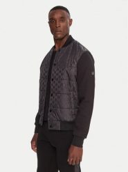 KARL LAGERFELD Kurtka bomber 505064554504 Czarny Regular Fit. Czarne kurtki męskie KARL LAGERFELD, m, bez wzorów, z syntetyku, bez kaptura. Za 1,729.00 zł.