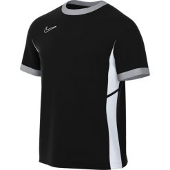 Koszulka Męska Academy 25 SS. Czarne koszulki sportowe męskie Nike, m, bez wzorów, bez kołnierzyka, bez ramiączek, trekkingowe. Za 111.99 zł.