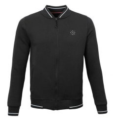 Bluza Czarna z Kieszonkami, Bomberka, Bejsbolówka, Męska -PAKO JEANS. Czarne bluzy męskie Pako Jeans, m, bez wzorów, z bawełny, bez kaptura. Za 189.00 zł.