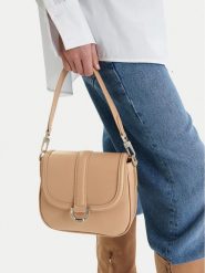 Badura Torebka CEO-ADI-LDA8572 Beżowy. Brązowe torebki do ręki damskie Badura, bez wzorów, z materiału, bez dodatków. Za 199.99 zł.