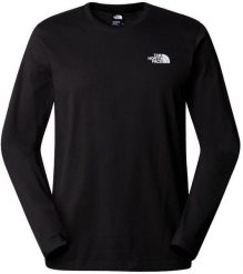 Bluza The North Face M L/S Simple Dome Tee męska : Kolor - Czarny, Rozmiar - L. Czarne bluzy męskie The North Face, l, bez wzorów, bez kaptura. Za 186.07 zł.