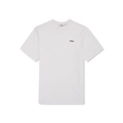 Koszulka Fila Laas. Białe koszulki sportowe męskie Fila, m, bez wzorów, bez kołnierzyka, bez ramiączek. Za 79.00 zł.